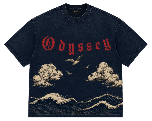 The Odyssey Navy Acid wash