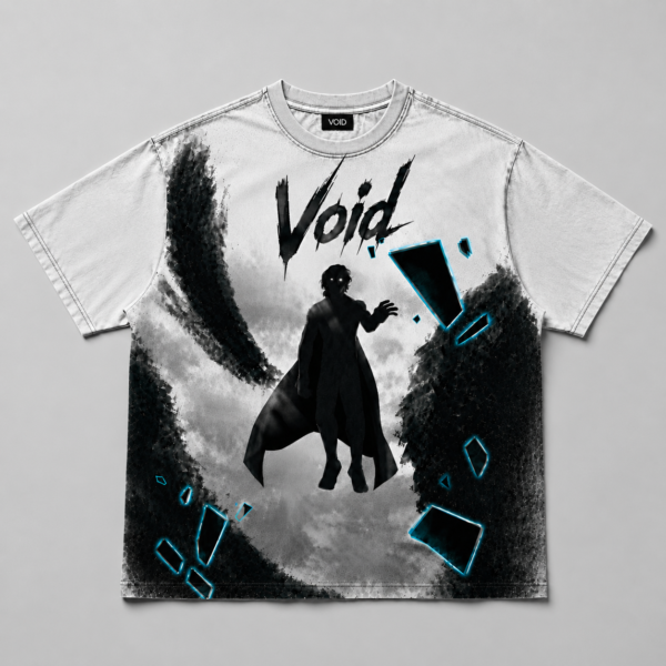 THE VOID acid washed White Tee